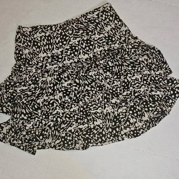 Maeve Black and White Mini Skirt - Picture 7 of 12